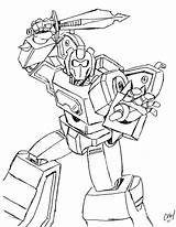 Coloring Pages Transformers Printable Kids sketch template