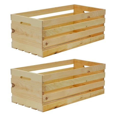 crates pallet          large wood crate  pack   home depot
