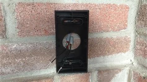 ring video doorbell  quick installation connection setup youtube