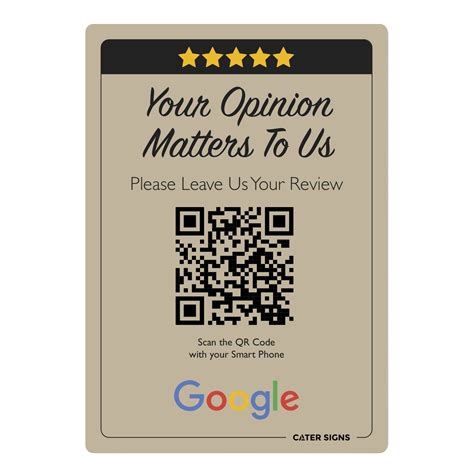 opinion matters  leave   review  google review bar sign