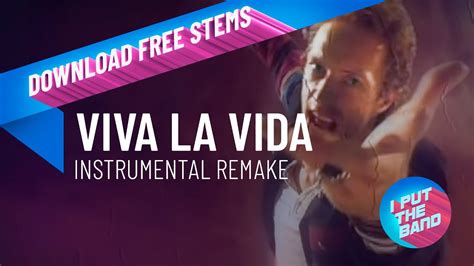 Viva La Vida 🎤 With Lyrics Coldplay Instrumental