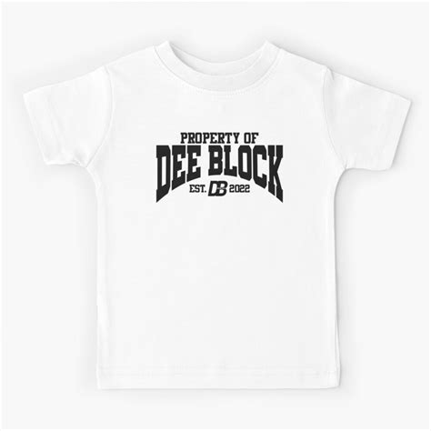 duke dennis merch property  dee block kids  shirt  sulariam