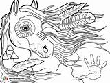 Sherpa Pony Acrylic Theartsherpa Cherokee sketch template