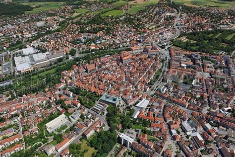 aerial view  ansbach germany ansbach aerial aerial view