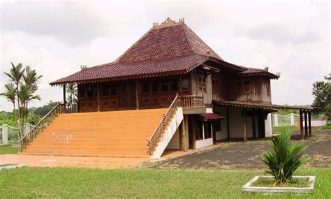 rumah adat sumatera selatan rumah adat indonesia