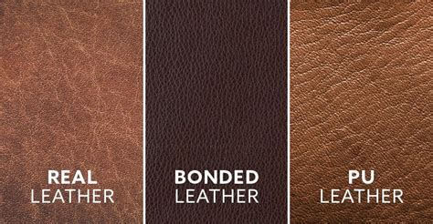 differences  real  bonded  faux leather