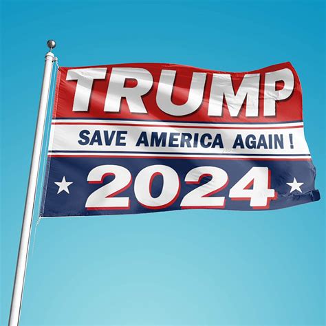 wholesale ubenic trump 2024 flag donald trump save america again blue