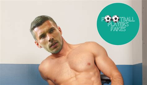 Football Players Fakes Lukas Podolski