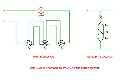 bulb lamp wiring diagram