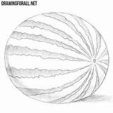 Watermelon Drawingforall sketch template