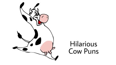 80 Fantastically Funny Cow Puns To Put You In A Happy Moo D