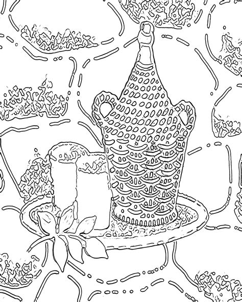 printable abstract coloring pages  adults aa