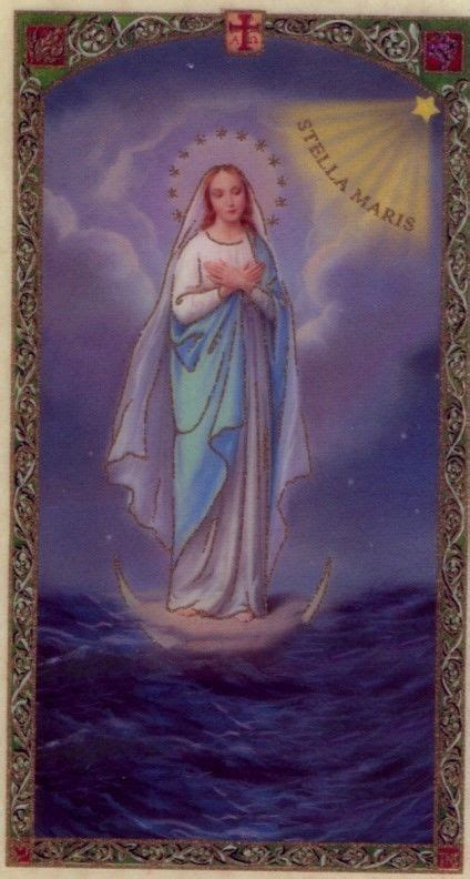 O Mary Star Of The Sea Light Of Every Ocean Seafarers Jimsstoreusa