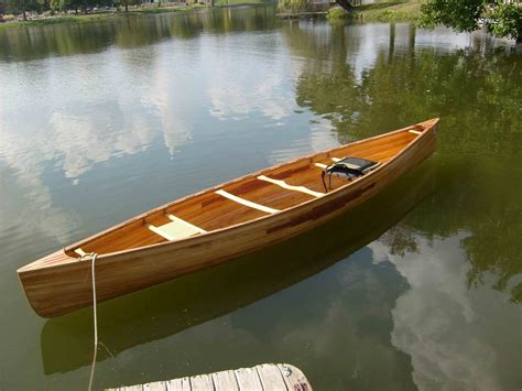 building  woodstrip canoe  jim franck