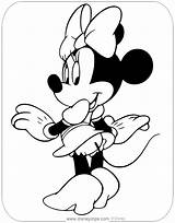 Minnie Coloring Mouse Pages Misc Cute Disneyclips Printable Disney Back Mickey Minniemouse Choose Board Kids sketch template