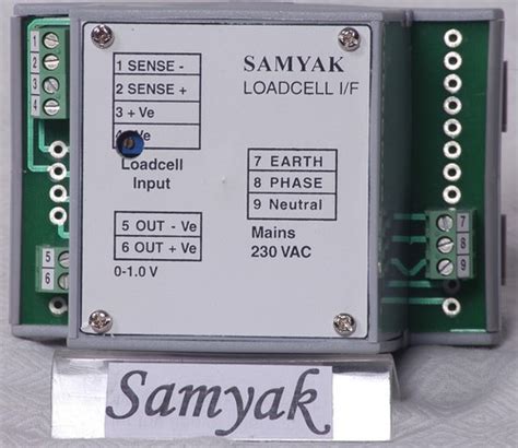 load cell amplifier   price  ahmedabad gujarat samyak instrumentation pvt