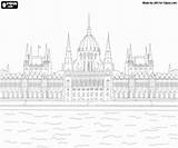 Coloring Hungary 33kb 250px sketch template