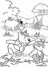 Pooh Winnie Colorir Puuh Ausmalbilder Desenhos Ourson Ursinho Malvorlagen Coloriages Ausmalbild Perros Dibujo Piglet Nello Stagno Malbuch Drucken Perro Ausmalvorlagen sketch template