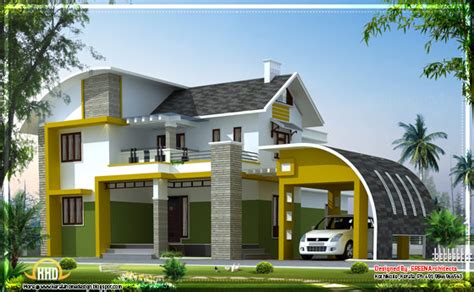 contemporary villa  kerala  sqft kerala home design  floor plans