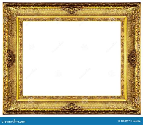 gold ornate frame stock image image  ornamental blank