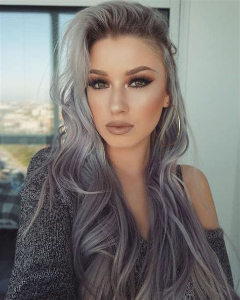 shades  grey hair penteados cabelo lindo cores de cabelo