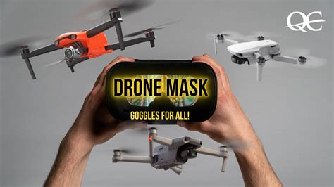 dronemask goggles    drones dji air  dji mini  evo   youtube