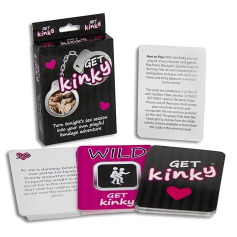 Get Kinky Adult Sex Card Game