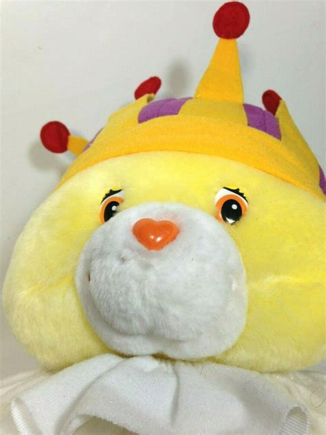 care bears king funshine bear plush yellow sunshine singing stuffed toy