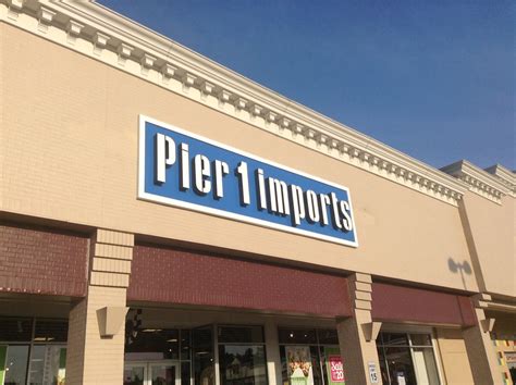 bankrupt pier  imports  permanently closed  stores