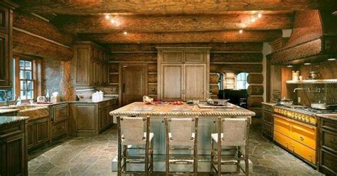 log home kitchen log cabin homes pinterest log cabins logs  cabin