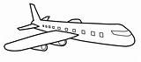 Flugzeug Transportmittel Ausmalen Malvorlage Malen sketch template