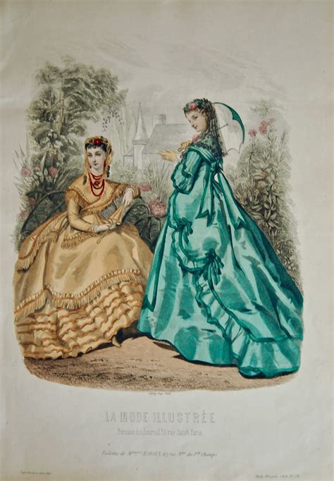 Pin By Prints And Ephemera On Antique Prints Fashion Illustration