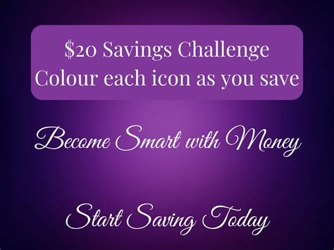 mini savings challenge low income savings challenge 20 dollar pdf