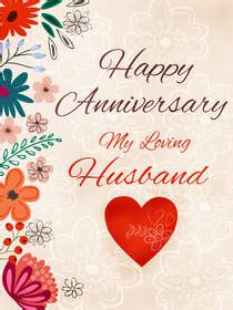 printable anniversary husband cards create  print