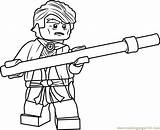 Ninjago Garmadon Coloring Lego Pages Printable Stick Holding Jay Coloringpages101 Online sketch template