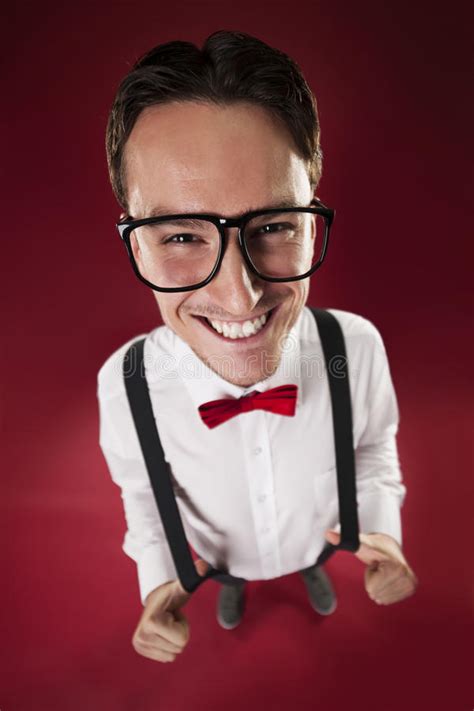 Nerd With Glasses Stock Image Image Of Elegance Eccentric 34304669