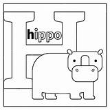 Hippo Buchstabe Englisches sketch template