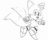 Tails Sonic Pages Generations Coloring Colouring Surfing Doll Channel Run Another sketch template
