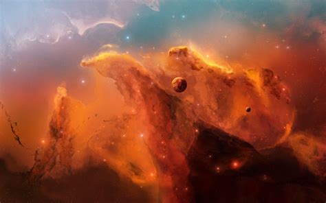 space nebula clouds wallpaper