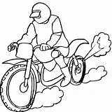 Kolorowanka Colouring Motorbikes Mewarnai Cross Trilha Motocykl 2730 sketch template