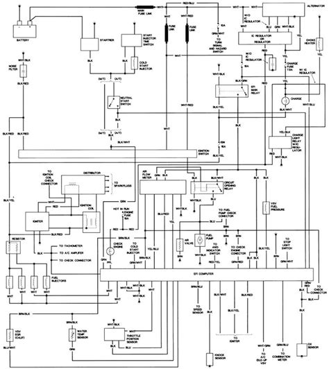 toyota kd ecu wiring diagram  toyota electrical diagram electrical circuit diagram