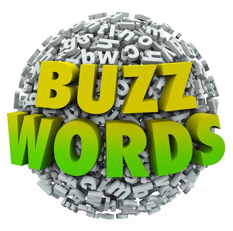 consulting buzzwords  show youre