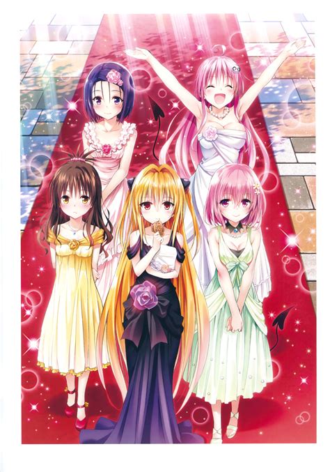 Wallpaper Illustration Anime Girls To Love Ru Lala