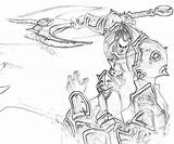 Darius Legends League Coloring sketch template