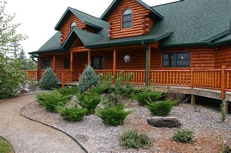 wisconsin log homes  sale rustic log cabins  wi