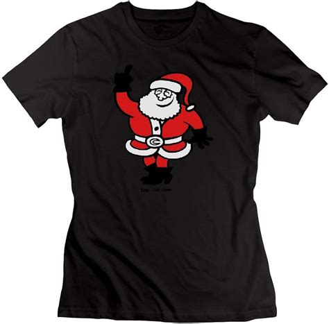 Santa Claus Celebrating Womens Tshirts Amazon Ca Clothing And Accessories