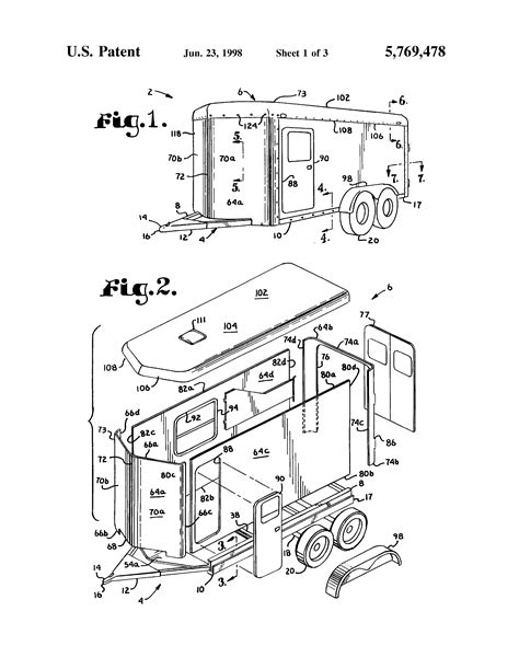 patent  trailer  component assembly method google patents