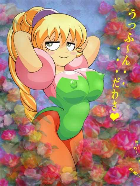 Rule 34 Blonde Blush Breasts Female Fumu Kirby Kirby Series Smile