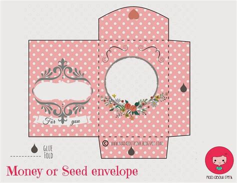 printable money envelopes mad  pink lovely money  seed