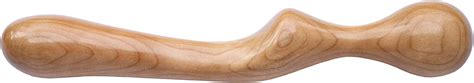Wooden Dildo 5 Solid Satin Maple Covered With Silky Smooth